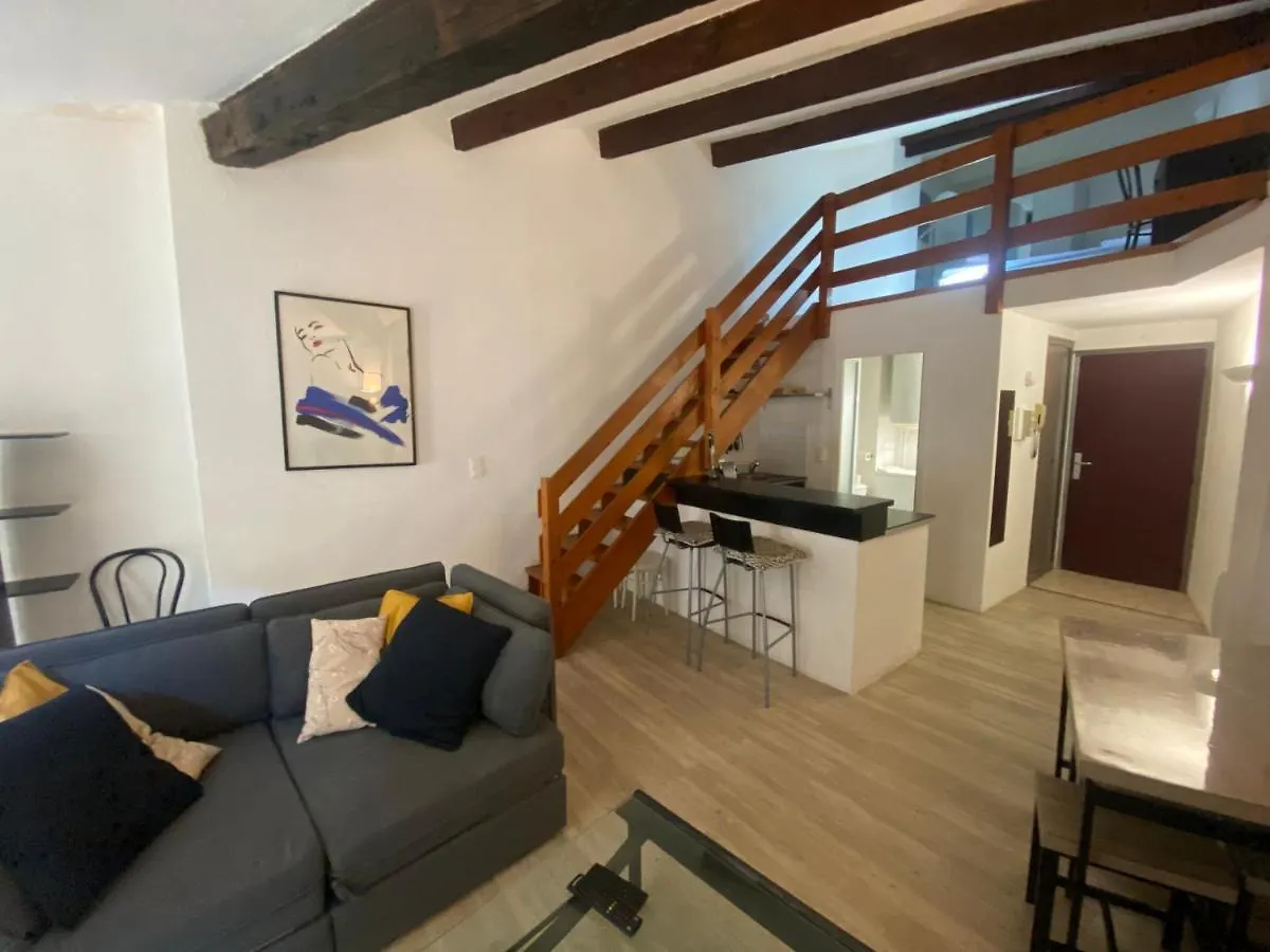 Appartement Le Cocon D'Avignon - T2 Duplex 40M2 - Centre Historique Intra Muros- Wifi Climatisation